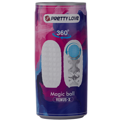 Venus-X Magic Ball – Textured Sleeve Masturbator > Sex Toys For Men > Masturbators Cup