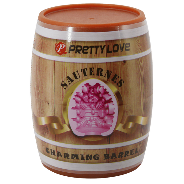 Charming Barrel Masturbator – Soft Realistic TPR Portable Male Masturbator > Sex Toys For Men > Masturbators Cup