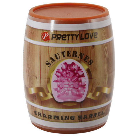Charming Barrel Masturbator – Soft Realistic TPR Portable Male Masturbator > Sex Toys For Men > Masturbators Cup