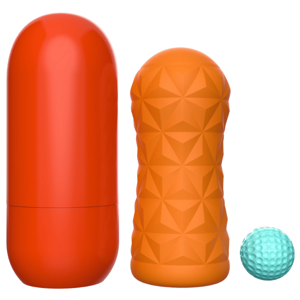 Victoria Masturbator Sleeve – Reusable Stimulation Sleeve with Coil and Ball > Sex Toys For Men > Masturbators Cup