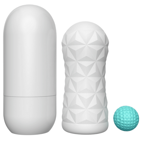 Victoria Masturbator Sleeve – Reusable Stimulation Sleeve with Coil and Ball > Sex Toys For Men > Masturbators Cup