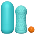 Victoria Masturbator Sleeve – Reusable Stimulation Sleeve with Coil and Ball > Sex Toys For Men > Masturbators Cup