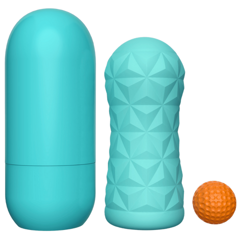 Victoria Masturbator Sleeve – Reusable Stimulation Sleeve with Coil and Ball > Sex Toys For Men > Masturbators Cup