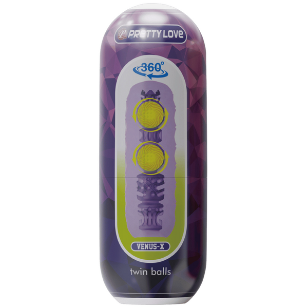 Venus-X Twin Balls – Male Masturbator With Dual Inner Balls > Sex Toys For Men > Masturbators Cup