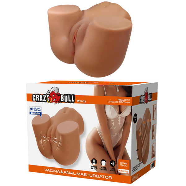 Wendy Vagina and Anal Masturbator – Realistic 3D Petite Pelvis Masturbator > Sex Toys For Men > Assbators
