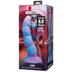 Alien 8 Inch Monster Dildo – Ribbed Texture with Suction Base > Dildos > Fantasy