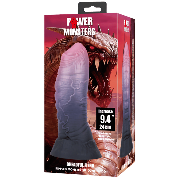 Dreadful Fiend Silicone Tentacle Texture Dildo 9.4 Inches > Dildos > Large Dildos