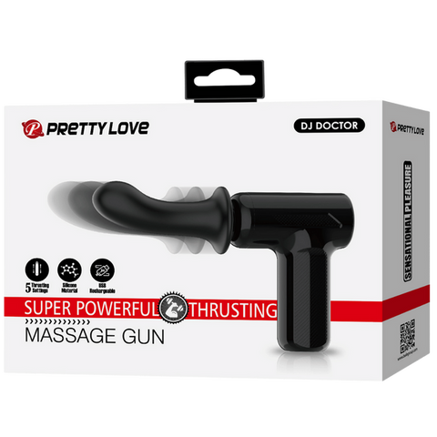 Super Power Thrusting Massage Gun – Powerful Motor Massage Gun with 5 Settings and Replaceable Head > Vibrators > Unconventional