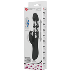 Byron Rabbit Vibrator - Rotating, Massaging, Clitoral Flickering, Fully Waterproof with Synchronous Thrusting Beads > Vibrators > Ladies > Rabbit