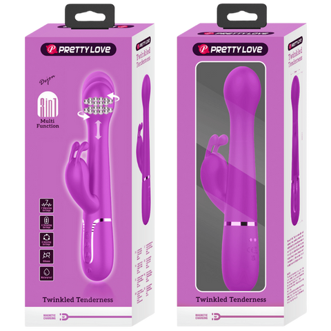 Dejon 3in1 Multi-Function Vibrator – Rabbit Vibrator with Twin Motors and 7 Vibration Modes > Vibrators > Ladies > Rabbit