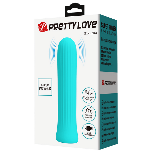 Pretty Love Rechargeable Silicone Vibrator – 12 Vibration Speeds Rechargeable Vibrator > Vibrators > Standard Vibrators