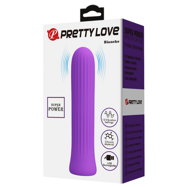 Pretty Love Rechargeable Silicone Vibrator – 12 Vibration Speeds Rechargeable Vibrator > Vibrators > Standard Vibrators