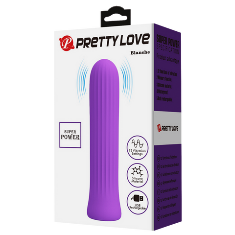 Pretty Love Rechargeable Silicone Vibrator – 12 Vibration Speeds Rechargeable Vibrator > Vibrators > Standard Vibrators
