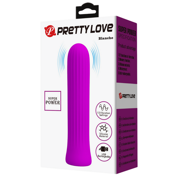 Pretty Love Rechargeable Silicone Vibrator – 12 Vibration Speeds Rechargeable Vibrator > Vibrators > Standard Vibrators
