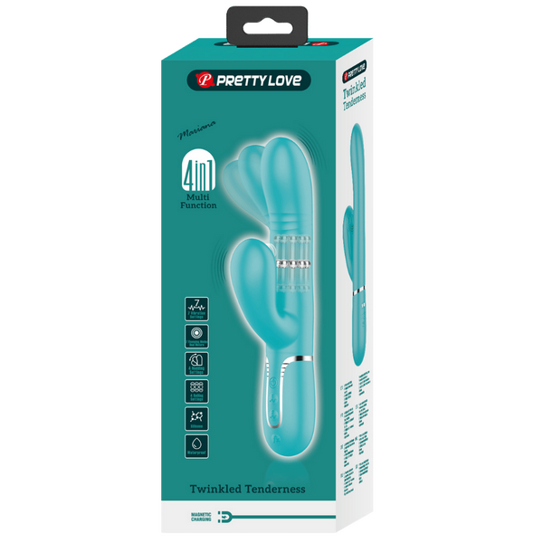 Mariana 4in1 Multi-Function Rabbit Vibrator – 7 Vibration and Thumping Modes > Vibrators > Ladies > Rabbit