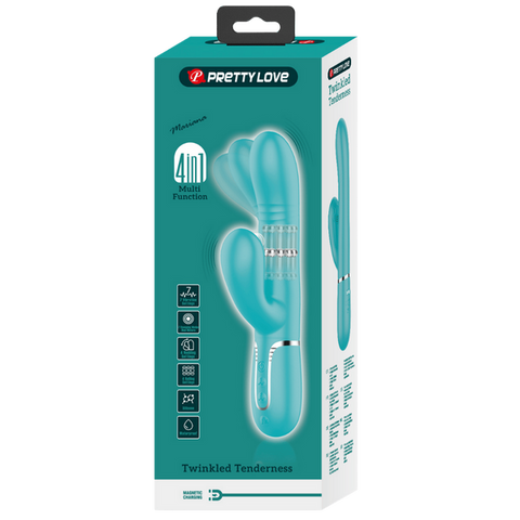 Mariana 4in1 Multi-Function Rabbit Vibrator – 7 Vibration and Thumping Modes > Vibrators > Ladies > Rabbit
