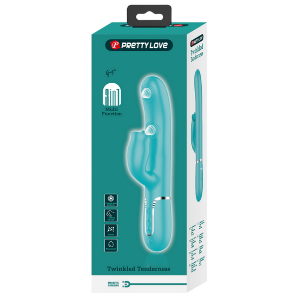 Pretty Love Gigi 3in1 – Multi-Function Rabbit Vibrator with Dual Stimulation > Vibrators > Ladies > Rabbit