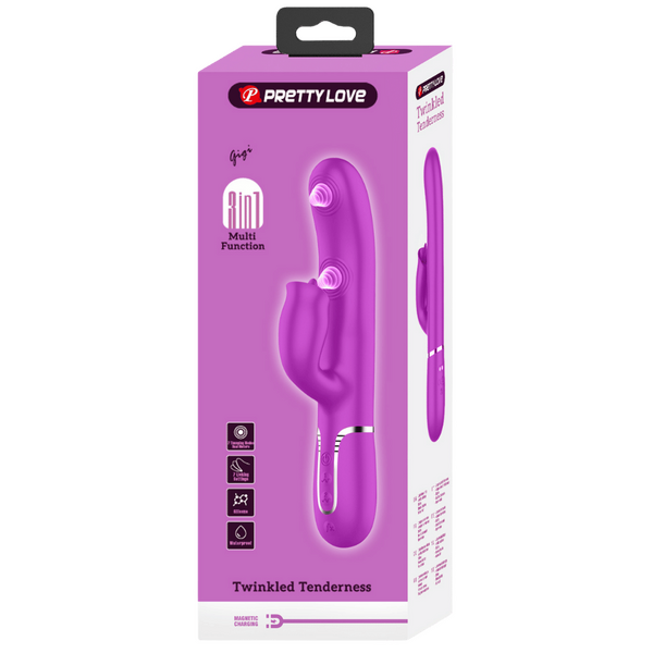 Pretty Love Gigi 3in1 – Multi-Function Rabbit Vibrator with Dual Stimulation > Vibrators > Ladies > Rabbit