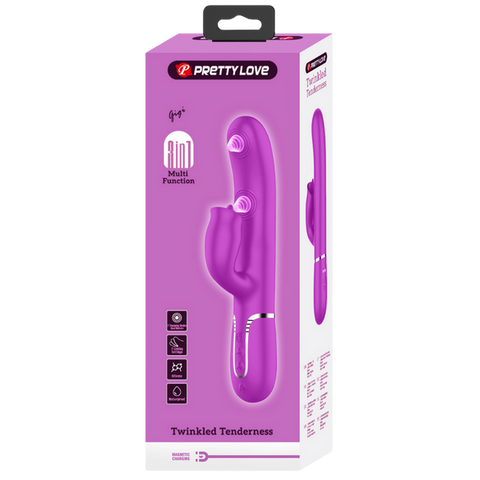 Pretty Love Gigi 3in1 – Multi-Function Rabbit Vibrator with Dual Stimulation > Vibrators > Ladies > Rabbit