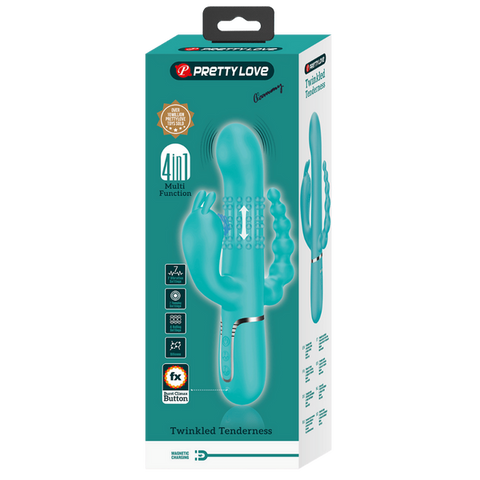Pretty Love Cammy 4-in-1 – Multi-Function Rabbit Vibrator with Anal Stimulator > Vibrators > Ladies > Rabbit Multi