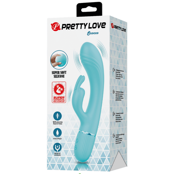 Scocco Super Soft Silicone Dual Motor – Rabbit Vibrator > Vibrators > Ladies > Rabbit
