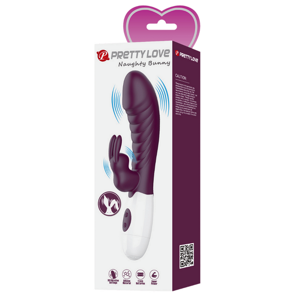 Naughty Bunny – Dual Stimulator Vibrator With G-Spot And Clitoral Vibration > Vibrators > Ladies > Rabbit