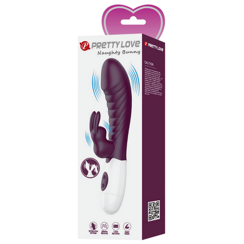 Naughty Bunny – Dual Stimulator Vibrator With G-Spot And Clitoral Vibration > Vibrators > Ladies > Rabbit