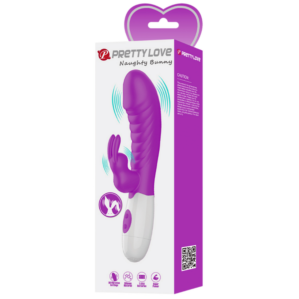 Naughty Bunny – Dual Stimulator Vibrator With G-Spot And Clitoral Vibration > Vibrators > Ladies > Rabbit