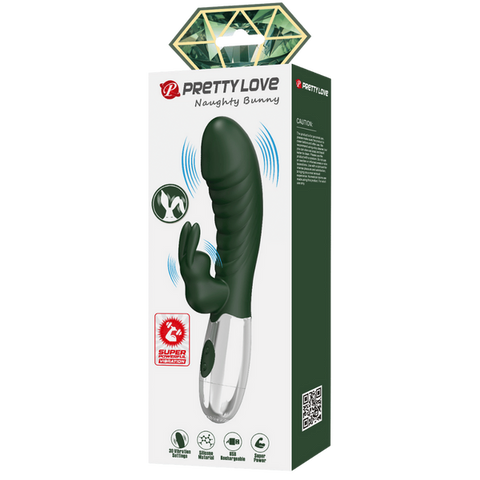 Rechargeable Naughty Bunny – Dual-Motor Silicone G-Spot and Clitoral Vibrator > Vibrators > Ladies > Rabbit Multi