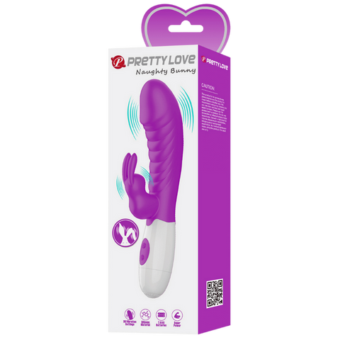 Naughty Bunny – Dual Stimulator Vibrator With G-Spot And Clitoral Vibration > Vibrators > Ladies > Rabbit