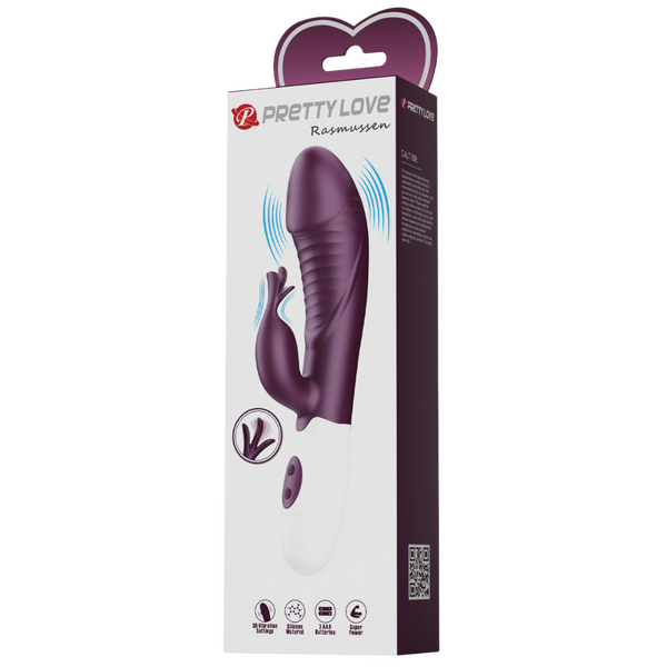 Rasmussen Dual Stimulator – G-Spot and Clitoral Vibrator with 30 Frequencies > Vibrators > Ladies > Rabbit