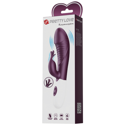 Rasmussen Dual Stimulator – G-Spot and Clitoral Vibrator with 30 Frequencies > Vibrators > Ladies > Rabbit