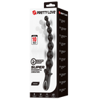 Rigdon – Rechargeable 10-Function Vibrating Bullet Anal Toy with Smooth Silicone Finish > Vibrators > Mini Vibrators