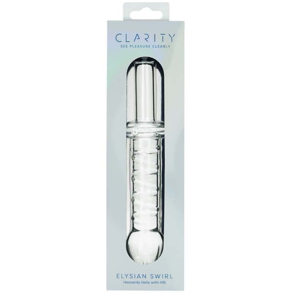 Elysian Swirl – Handblown Borosilicate Glass 5.6 Inch Dildo > Glass > Dildos