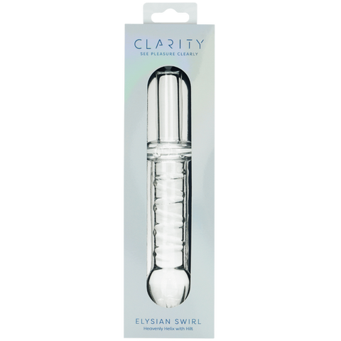 Elysian Swirl – Handblown Borosilicate Glass 5.6 Inch Dildo > Glass > Dildos