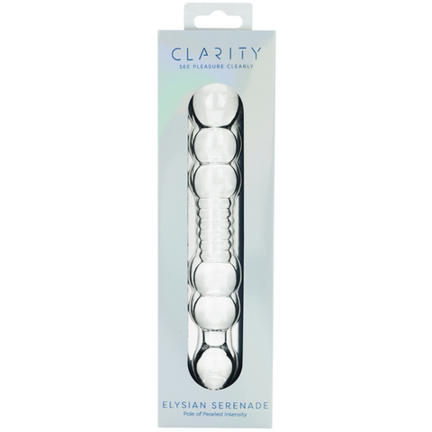 Elysian Serenade – 7.5 Inch Handblown Borosilicate Glass Dildo > Glass > Dildos