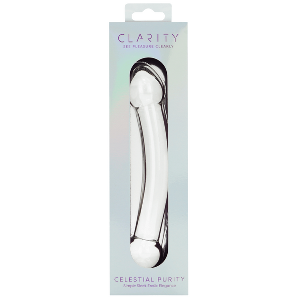 Celestial Purity – 6.6 Inch Double-Ended Glass Dildo > Glass > Dildos