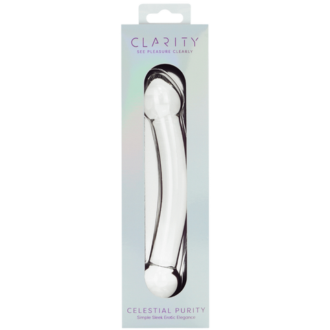 Celestial Purity – 6.6 Inch Double-Ended Glass Dildo > Glass > Dildos