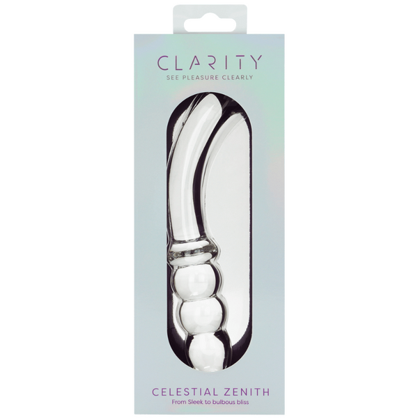 Celestial Zenith – 6.5 Inch Double-Ended Borosilicate Glass Dildo > Glass > Dildos