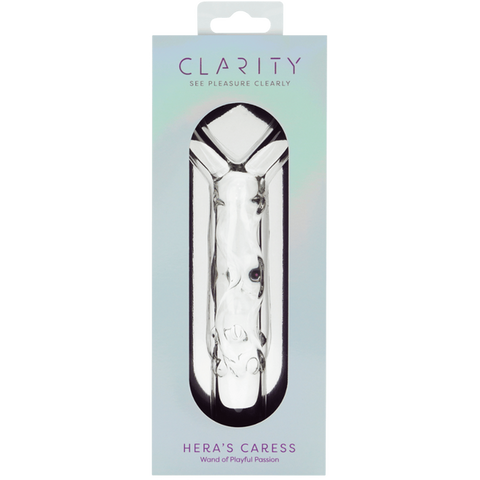 Hera’s Caress – 5.9 Inch Handblown Borosilicate Glass Dildo > Glass > Dildos
