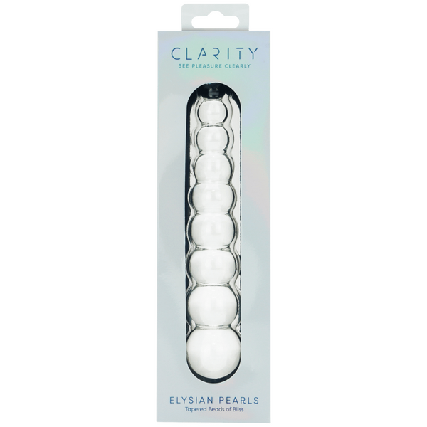 Elysian Pearls – 6.7 Inch Borosilicate Glass Dildo > Glass > Dildos