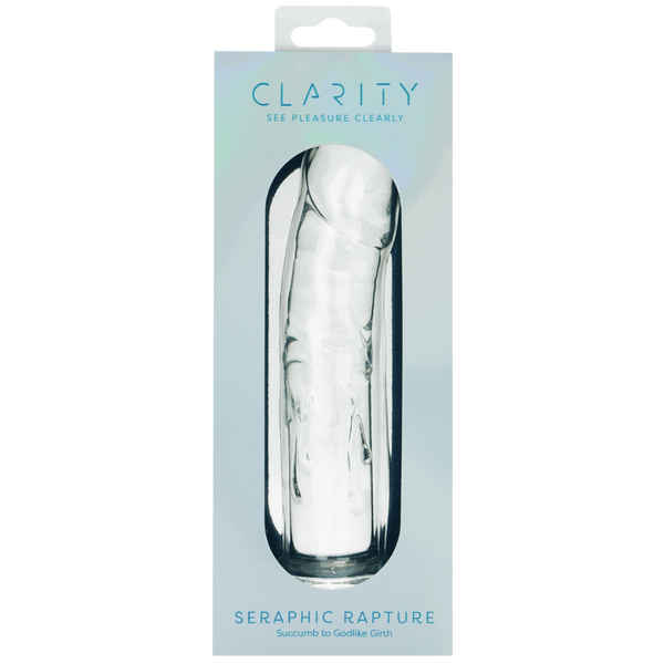 Seraphic Rapture – Handblown Borosilicate Glass 7 Inch Sculpted Dildo > Glass > Dildos