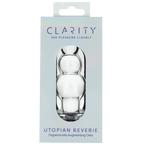 Utopian Reverie Handcrafted Borosilicate Glass Anal Beads 3.6 Inch Anal Toy > Glass > Dildos