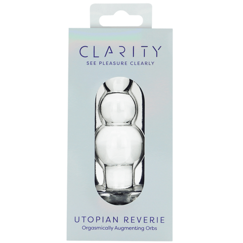 Utopian Reverie – Handcrafted 3.6 Inch Glass Anal Beads Toy > Glass > Dildos