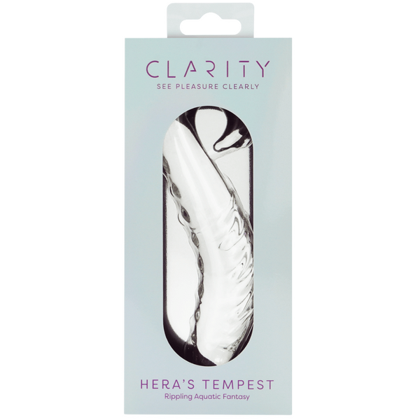 Hera’s Tempest – Premium Borosilicate 5.5 Inch Curved Glass Dildo > Glass > Dildos