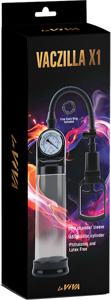 Vaczilla X1 – TPR Chamber Sleeve Penis Pump > Pumps > Penis Pumps