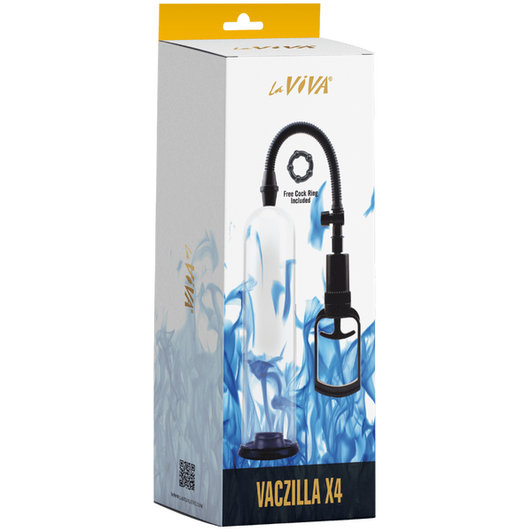 Vaczilla X4 Powerful And Efficient Safe Quick Release Penis Pump With 7 Inch TPR Sleeve And ABS Plastic Cylinder > Pumps > Penis Pumps