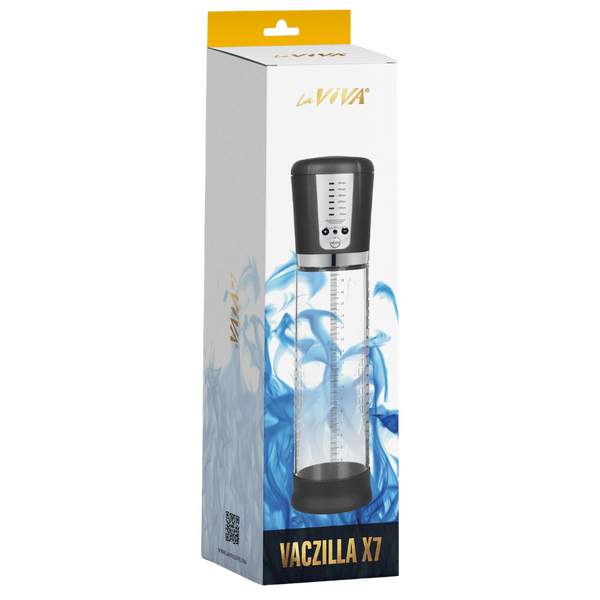 Vaczilla X7 USB Electronic Penis Pump – 5 Speed Controller Silicone Sleeve Penis Pump > Pumps > Penis Pumps Electric