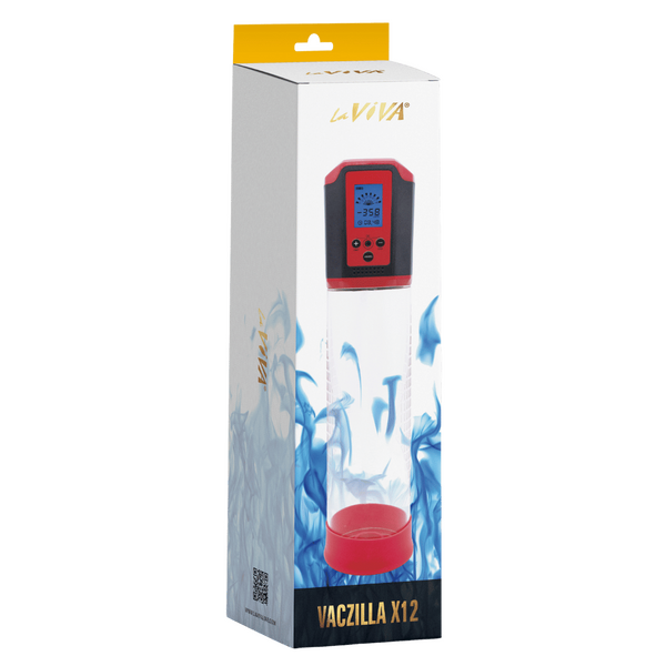 Vaczilla X12 USB Electronic Penis Pump – 7.9 Inch Phthalates Free Rechargeable Penis Pump > Pumps > Penis Pumps Electric