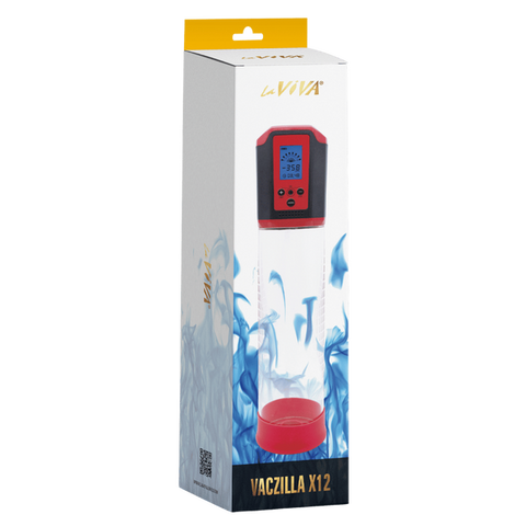 Vaczilla X12 USB Electronic Penis Pump – 7.9 Inch Phthalates Free Rechargeable Penis Pump > Pumps > Penis Pumps Electric